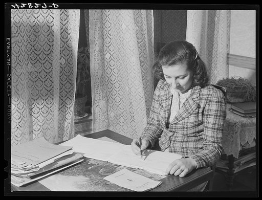 Daughter of Mr. Anthony Forgetta, Italian vegetable farmer in Andover, Massachusetts. In the winter she and her father work in the mills nearby to supplement their farm income