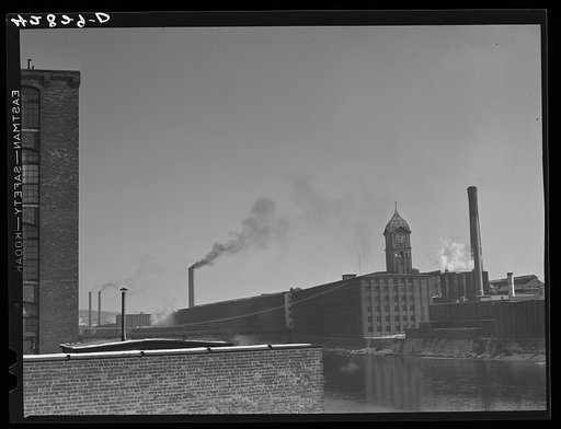 Untitled photo, possibly related to: General view of mills in Lawrence, Massachusetts