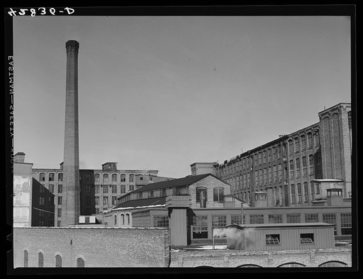 Untitled photo, possibly related to: General view of mills in Lawrence, Massachusetts