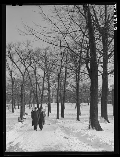 Men going to work at the mills. Lawrence, Massachusetts