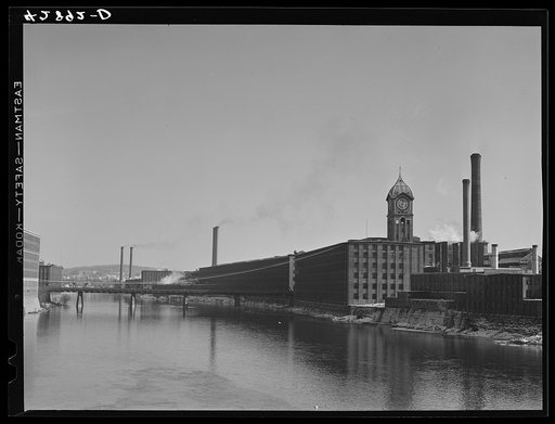 Untitled photo, possibly related to: General view of mills in Lawrence, Massachusetts