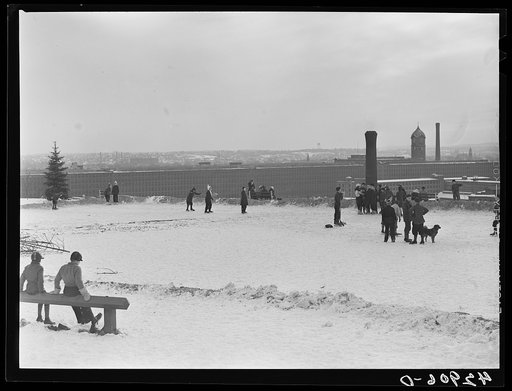 Untitled photo, possibly related to: General view of mills in Lawrence, Massachusetts