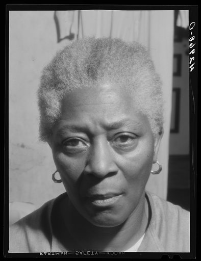 Negro woman living in slum area of Beaver Falls, Pennsylvania