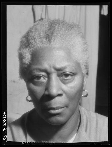Untitled photo, possibly related to: Negro woman living in slum area of Beaver Falls, Pennsylvania