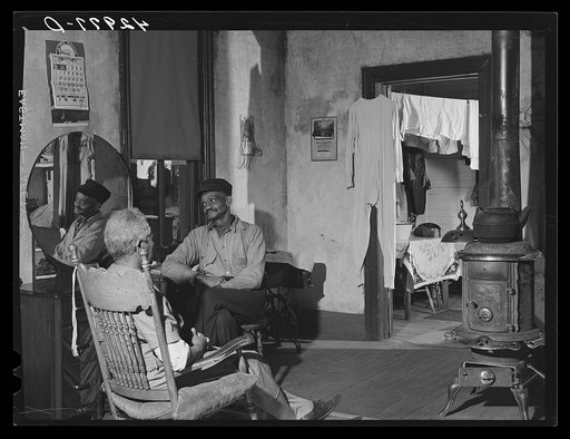 Negroes living on WPA (Work Projects Administration) in one of the bad slums areas in Beaver Falls, Pennsylvania