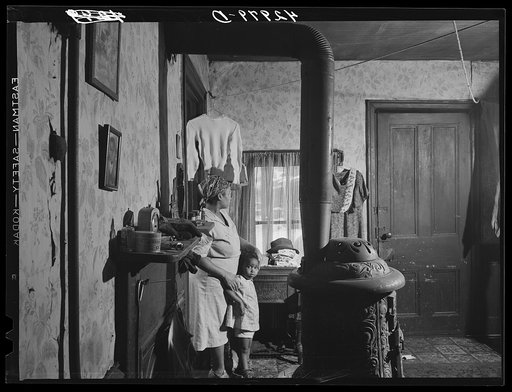 Housing conditions in one house in Negro quarter of New Brighton, Pennsylvania
