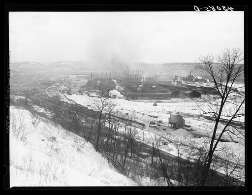 Untitled photo, possibly related to: The Pittsburgh Crucible Steel Company of Midland, Pennsylvania