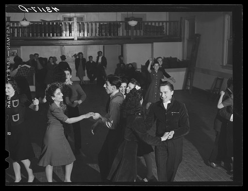 Friday night dance at the Democratic Club. Aliquippa, Pennsylvania