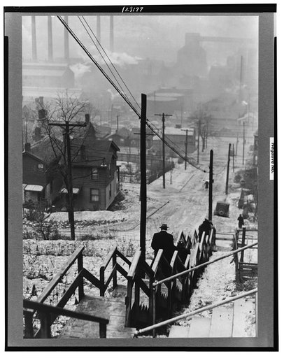 In a working class section of Pittsburgh, Pennsylvania