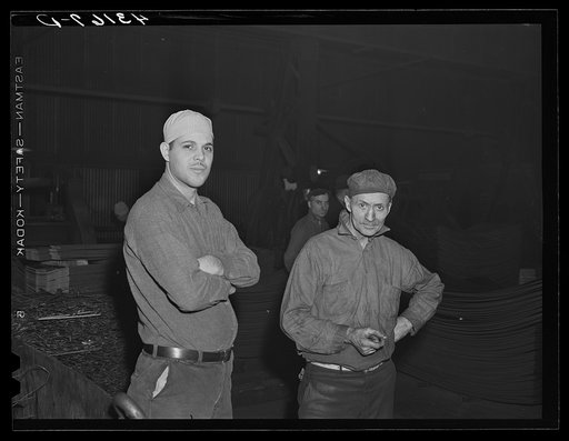 Workers in the Washington Tinplate Company. Washington, Pennsylvania