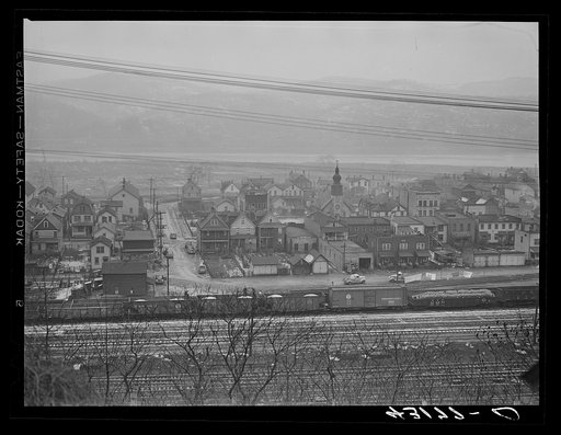 A section of West Aliquippa, Pennsylvania
