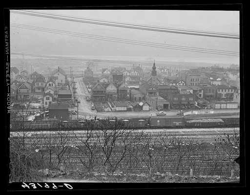 Untitled photo, possibly related to: A section of West Aliquippa, Pennsylvania