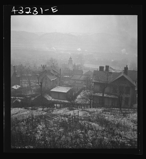 Untitled photo, possibly related to: In the mill district of Pittsburgh, Pennsylvania