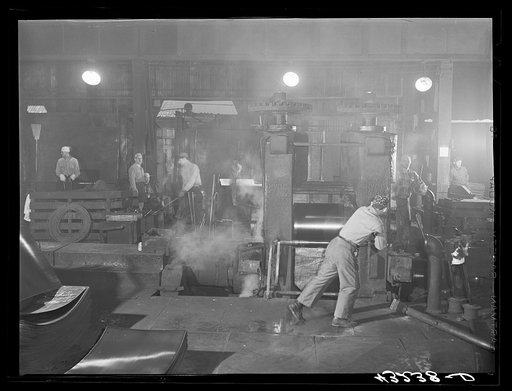 In the Washington Tinplate Works. Washington, Pennsylvania