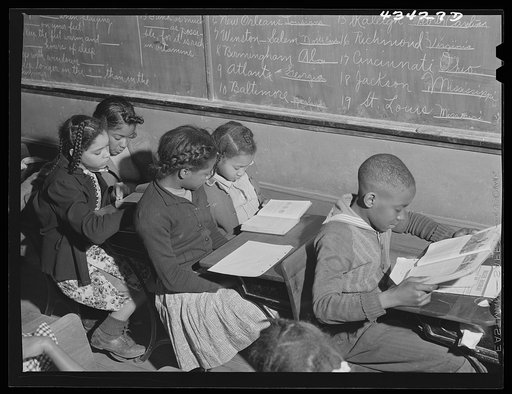 Schools in Fayetteville were crowded as a result of the enlarging of Fort Bragg, North Carolina
