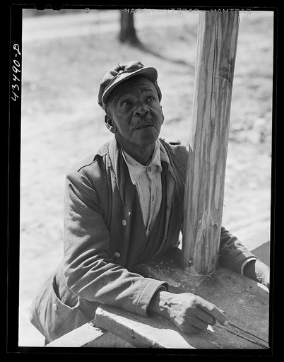 Negro farmer who moved from the Santee-Cooper basin to uncleared land near Bonneau, South Carolina