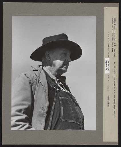 Mr. Sherbert, owner of a thirty cow dairy farm, was moving out of the Camp Croft area. Near Whitestone, South Carolina