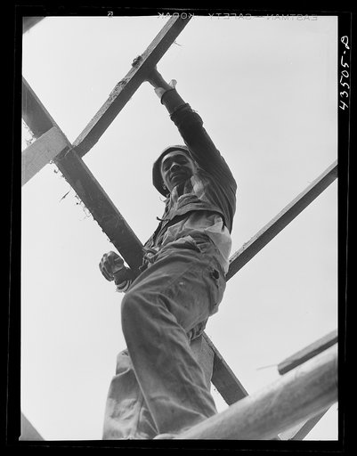 Untitled photo, possibly related to: Tearing down a house to be moved out of the Santee Cooper basin near Bonneau, South Carolina