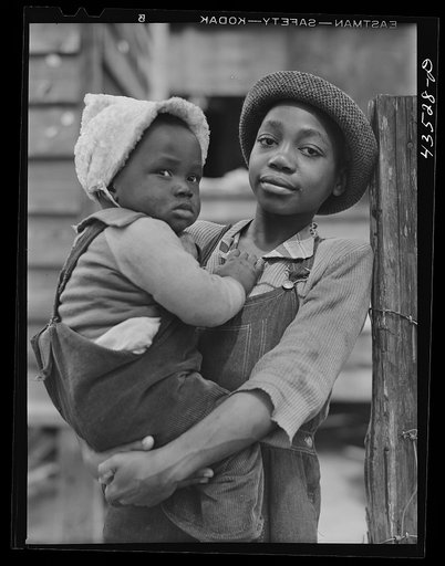 Untitled photo, possibly related to: Negro landowner who had moved out of the Santee-Cooper basin to a resettlement near Moncks Corner, South Carolina region