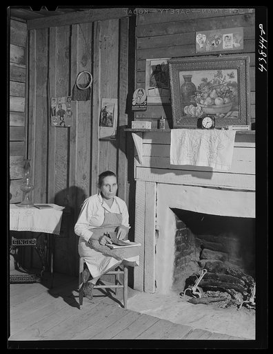 Wife of a tenant farmer, a FSA (Farm Security Administration) borrower. Heard County, Georgia