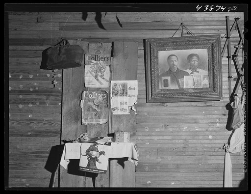 In a Negro home. Heard County, Georgia