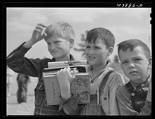Schoolchildren in Heard County, Georgia