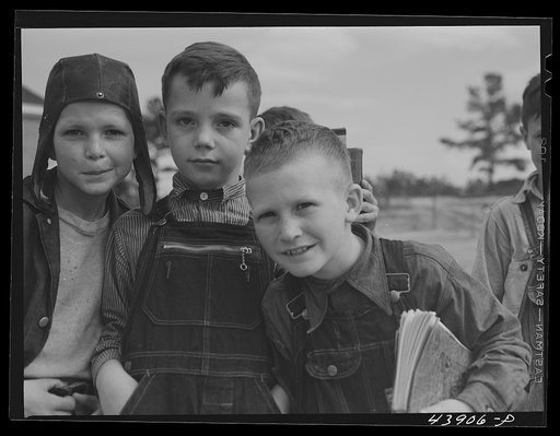 Untitled photo, possibly related to: Schoolchildren in Franklin, Heard County, Georgia