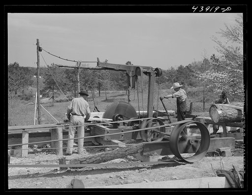 Sawmill in Heard County, Georgia