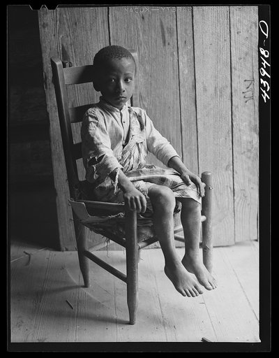 Son of Mr. Frank Cunningham, Negro FSA (Farm Security Administration) borrower. Heard County, Georgia
