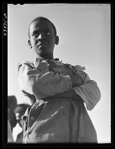 One of the children of Mr. Strickland, Negro FSA (Farm Security Administration) borrower in Heard County, Georgia