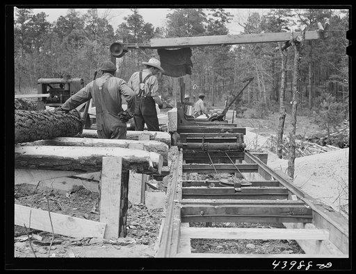 Sawmill in Heard County, Georgia