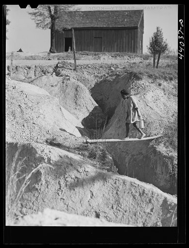 Untitled photo, possibly related to: Erosion in south section of Heard County, Georgia