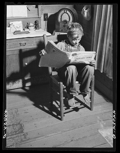 Colie Smith, youngest son of Lemuel Smith, FSA (Farm Security Administration) borrower. Carroll County, Georgia