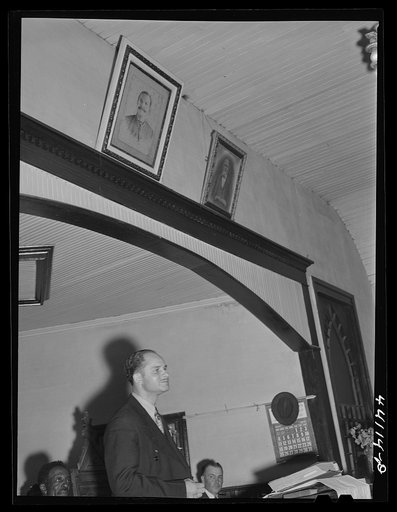 Untitled photo, possibly related to: Graduation at the Union Point Negro high school. Greene County, Georgia