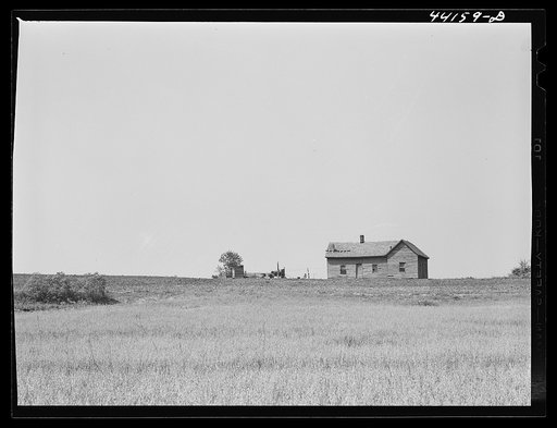 A tenant house in Greene County, Georgia