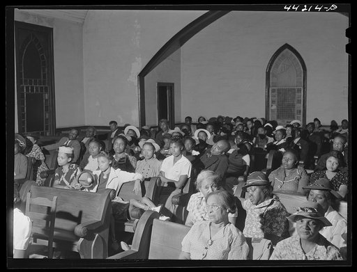 Graduation at the Union Point Negro high school. Greene County, Georgia