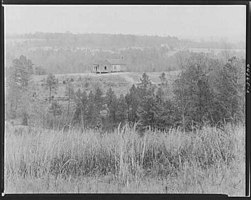 View of part of the area taken over by the Army in the Spartanburg, South Carolina area