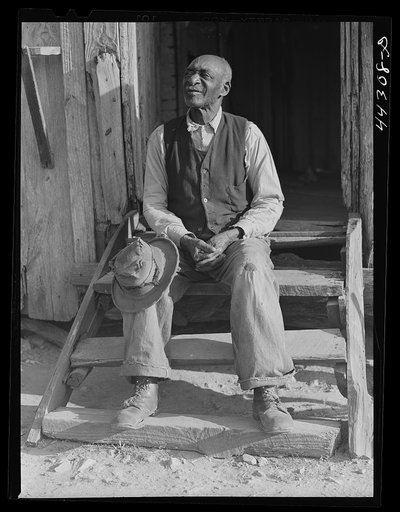 Mr. Henry Brooks, ex-slave. Parks Ferry Road, Greene County, Georgia