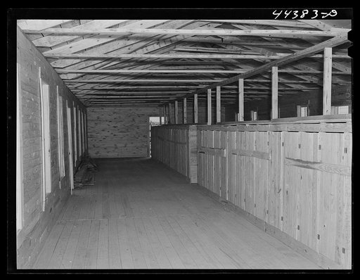 Dormitories being built near Childersburg to accomodate the expected increase in employment at the nearby powder plant. Childersburg, Alabama