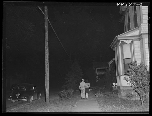 Soldier and his girl. Anniston, Alabama