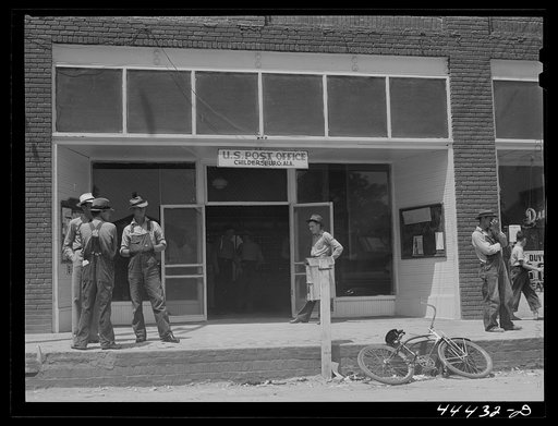 Post office. Childersburg, Alabama