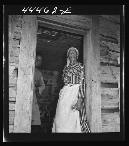 Untitled photo, possibly related to: Mulatto ex-slave in her house near Greensboro, Alabama