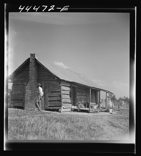 Untitled photo, possibly related to: Home of a Negro farm family near Greensboro, Alabama