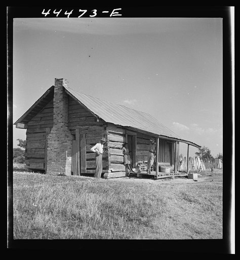 Home of a Negro farm family near Greensboro, Alabama