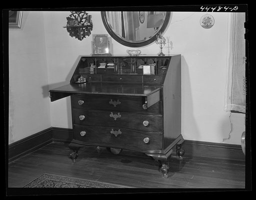 A secretary brought into Greene County in 1802 belonging to Mr. Wade Durham. Woodville, Greene County, Georgia