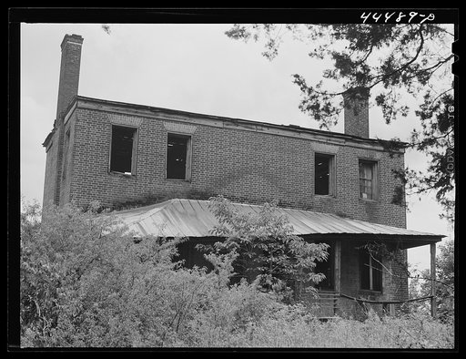 This is the remains of the home of the first Secretary of Agriculture of the state of Georgia and of the United States in Greene County, Georgia