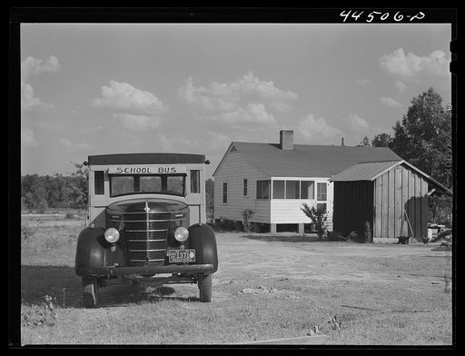 Home of a FSA (Farm Security Administration) tenant purchase client who is also a school bus driver. Near Greensboro, Georgia