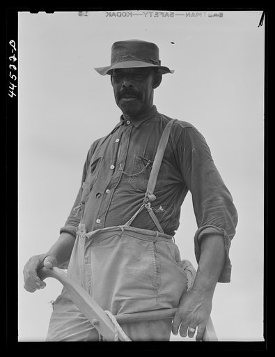 Mr. Jim Brown, Negro landowner near Siloam, Greene County, Georgia