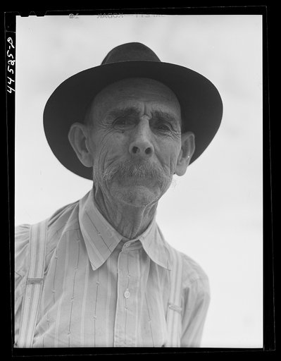 Untitled photo, possibly related to: Mr. John Gentry, an old resident of Greene County, Georgia
