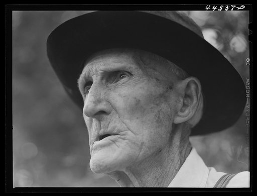 Mr. Will Colclough, old resident of Greene County, who was seven years old at the time of the emancipation. Greene County, Georgia